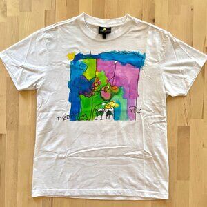Teddy Fresh Unisex Teddy's Drawing Short Sleeve T-Shirt size XS NWOT NEW